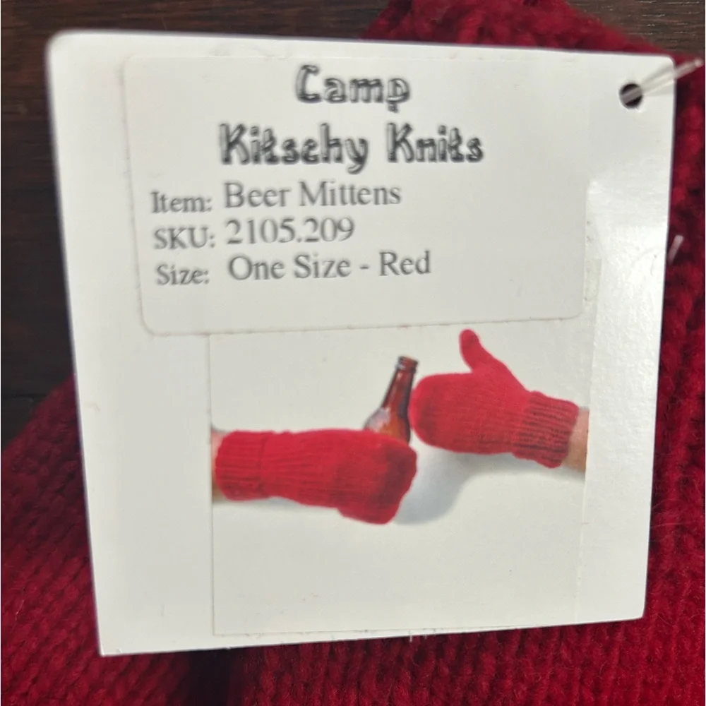Beer Mittens by Kitschy Knits - new - Picture 2 of 2